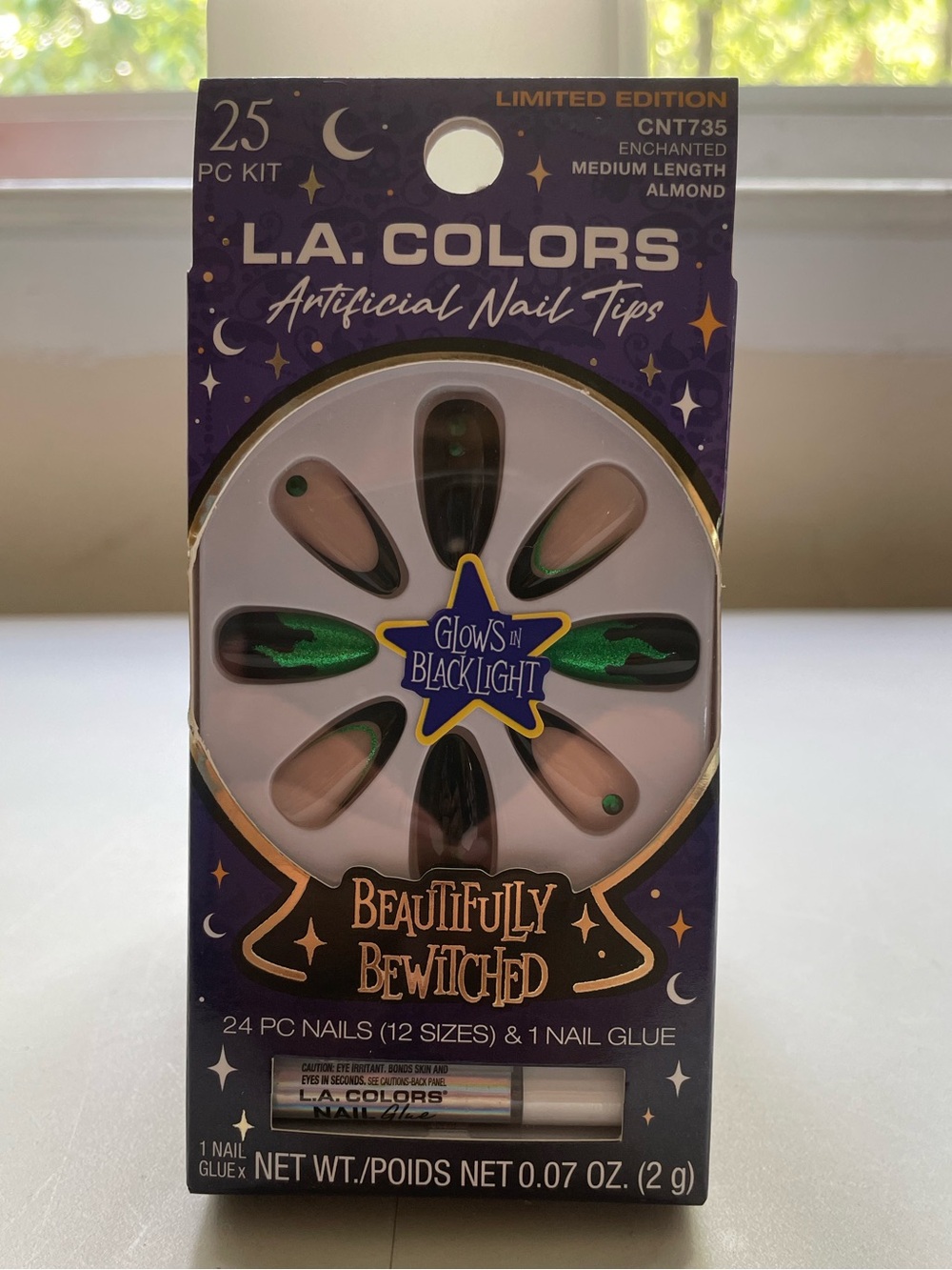 NEW L.A. Colors Beautifully Bewitched Artificial Nail Tips Limited Edition
